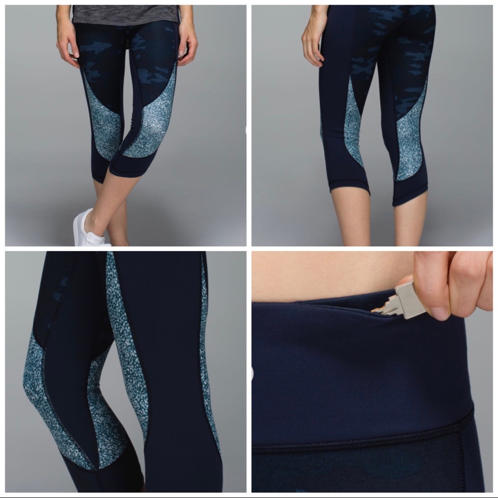 Lululemon Wunder Under Crop *Full-On Luon
